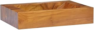 Lavabo Madera Maciza Teca 50x35 cm