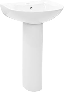 vidaXL Lavabo de Pie Ceramica Compacto 520x440mm