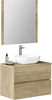 Baikal Onyx 2 Cajones Suspendido con Lavabo