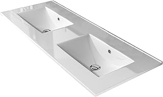Art&Bath THIN Lavabo Doble Porcelana 121x46cm