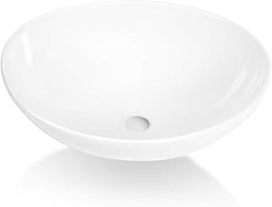 Sinber Lavabo Ovalado Ceramica 40cm